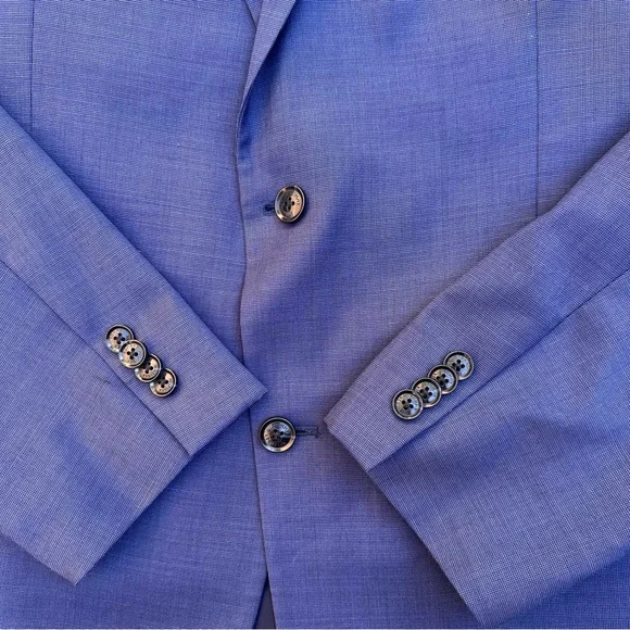 Tommy Hilfiger Men's Modern-Fit Wool-Blend Suit Set Blazer Dress Pants 42R 34x30